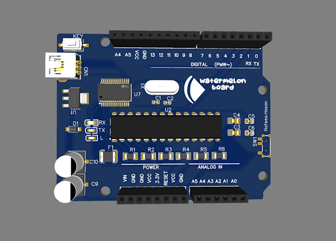 Provide professional pcb design services by Nafeeshasaan | Fiverr