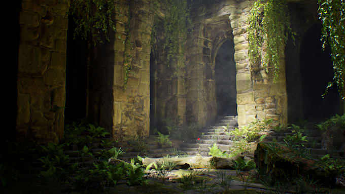 work on level art, environment, and worlds