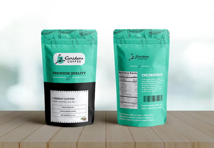 do coffee label, coffee packaging and bag design