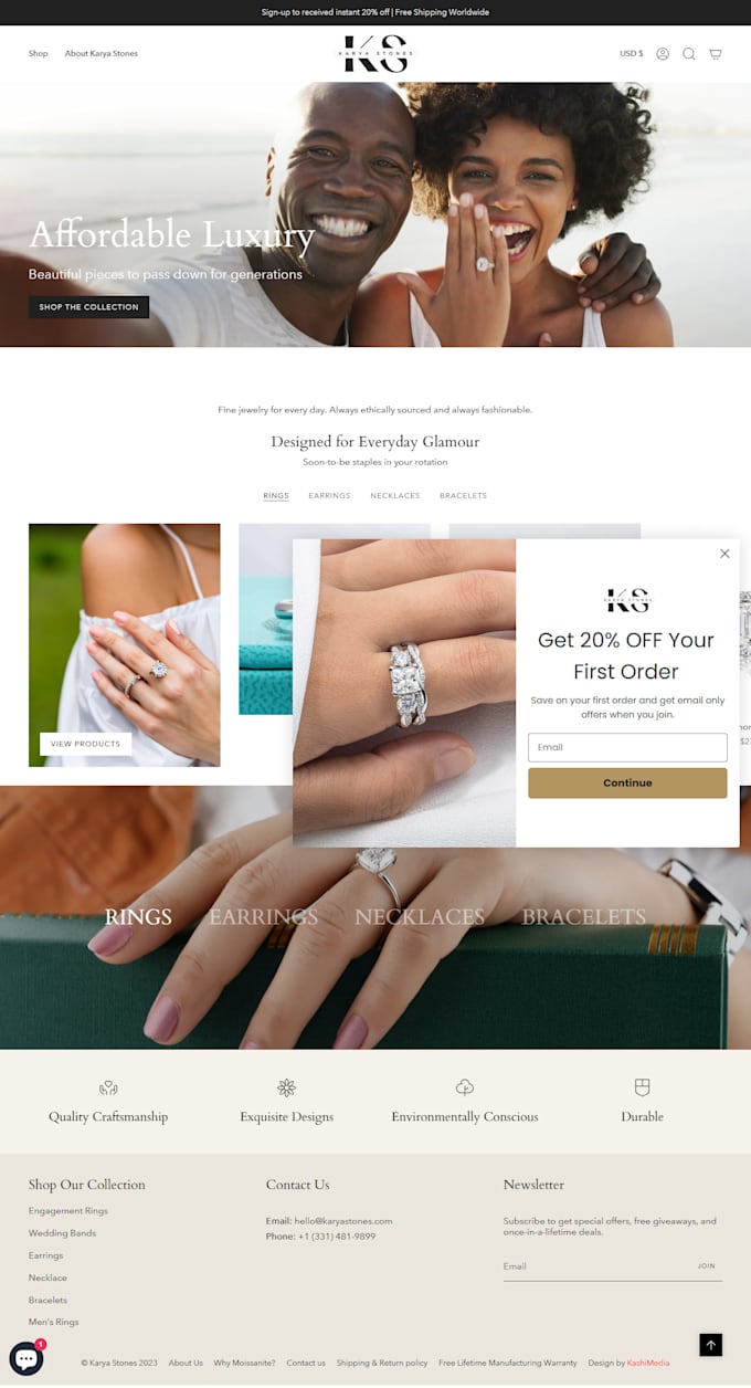 design complete wordpress website