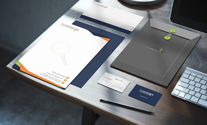 design modern logo and brand style guides
