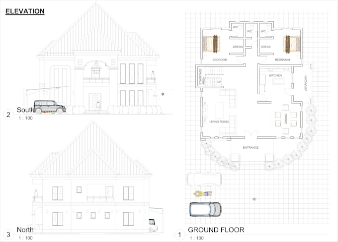 do architectural drawings for your city submission