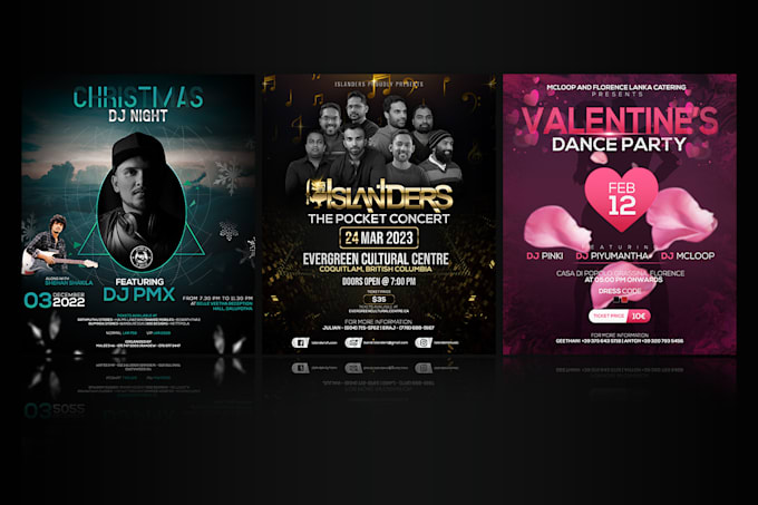 design a modern event poster for your event