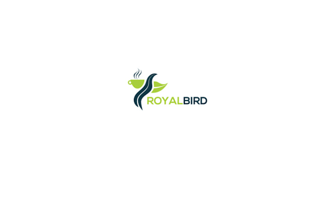 design first class tea brand logo