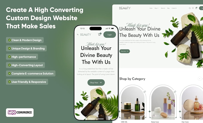 build custom ecommerce website and woocommerce customization