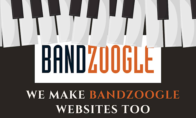 design a responsive music artist website bands, djs, producers