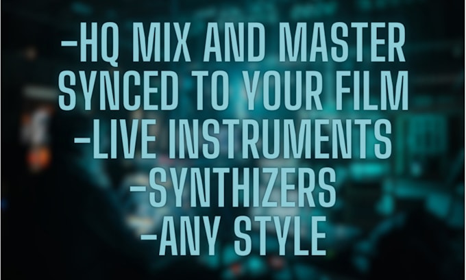 compose original music for your film