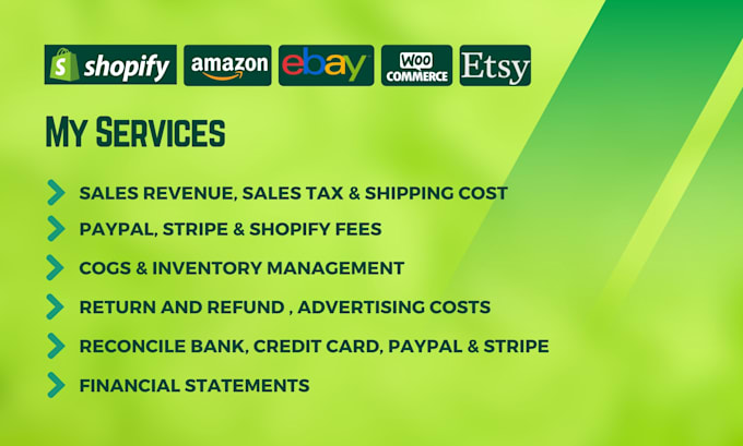 do ecommerce bookkeeping for amazon shopify quickbooks online or xero