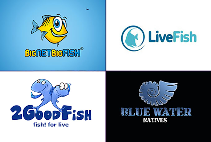 design beautiful fishing logo with source file for you