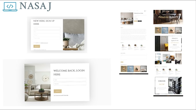 convert psd figma to website design html css bootstrap responsive