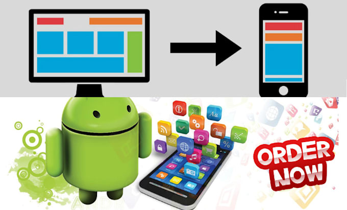 convert website to android app and ios app
