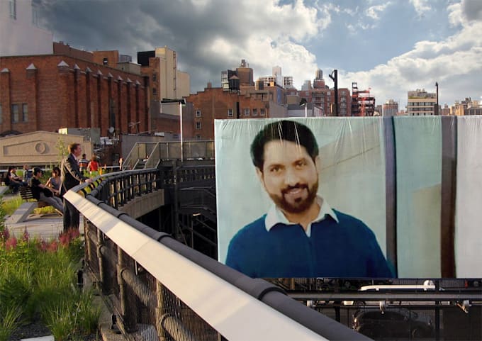 put your logo and photo on 50 billboards at famous places