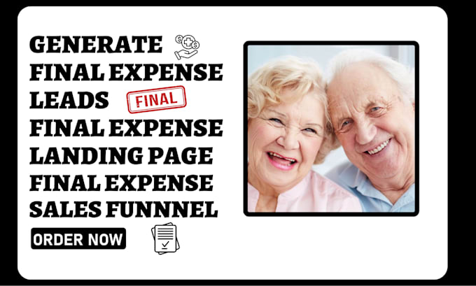 generate final expense leads final expense landing page sales funnel