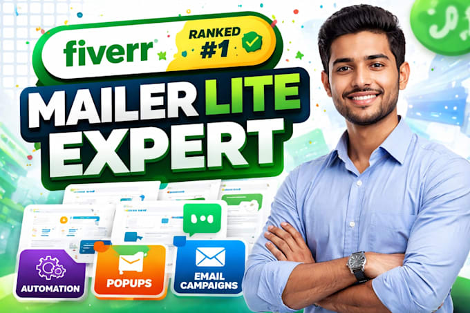 integrate mailerlite, email automation, flows, campaigns, landing pages, popup