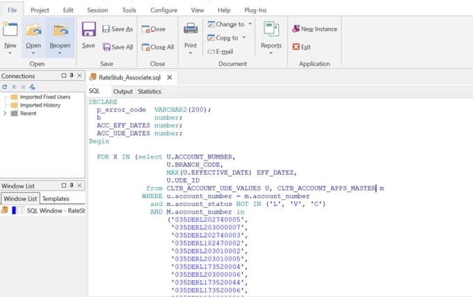 Create optimized oracle sql queries and plsql programs by Mathewwambua ...