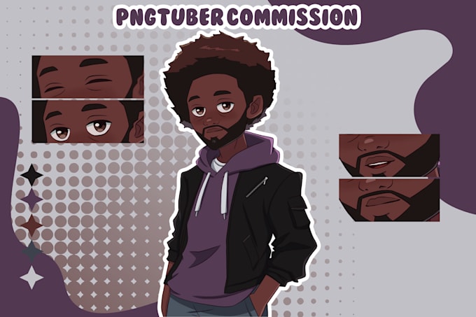 design a pngtuber illustration or vtuber for your streaming