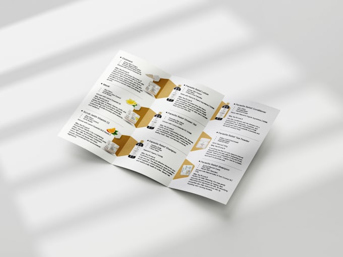 design a modern flyer or brochure for your business promotion