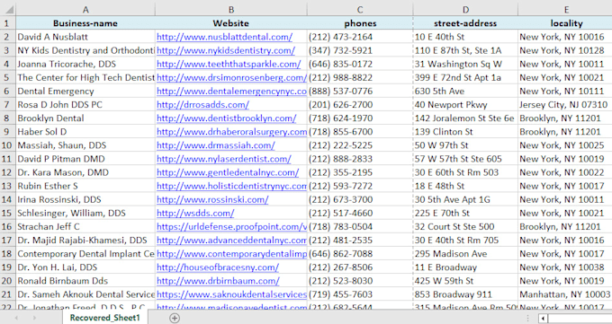 do b2b lead generation by web research