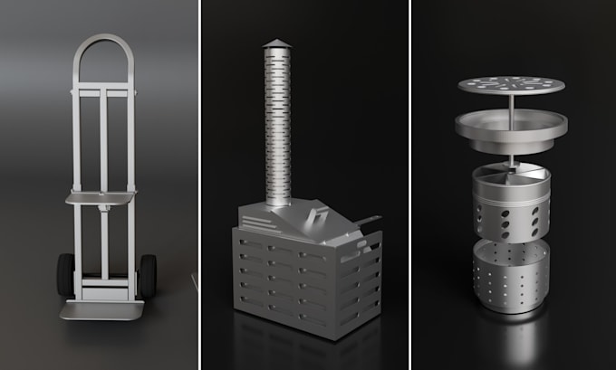 make 3d cad model, 3d printing design as mechanical engineer
