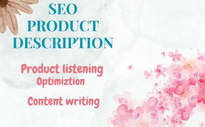 write professional  product descriptions to boost your revenue
