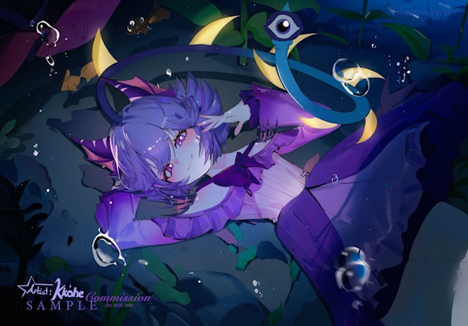 draw any custom anime art or illustration