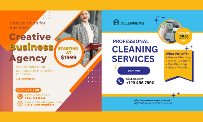 design professional broucher and flyer