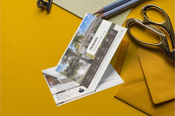 design an eddm mailer, mass mailer or postcard