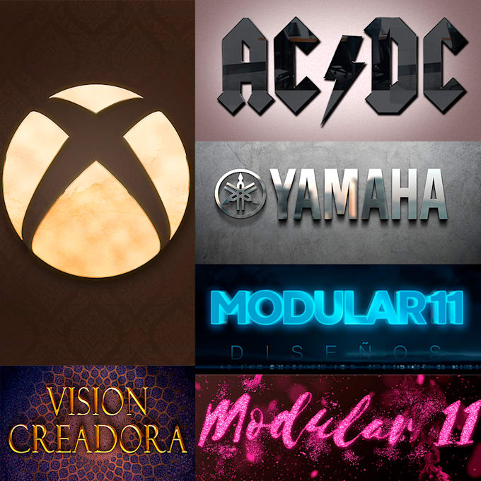 add incredible styles and textures to your logo