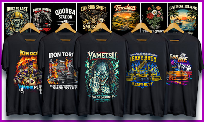 design trendy graphic t shirt design