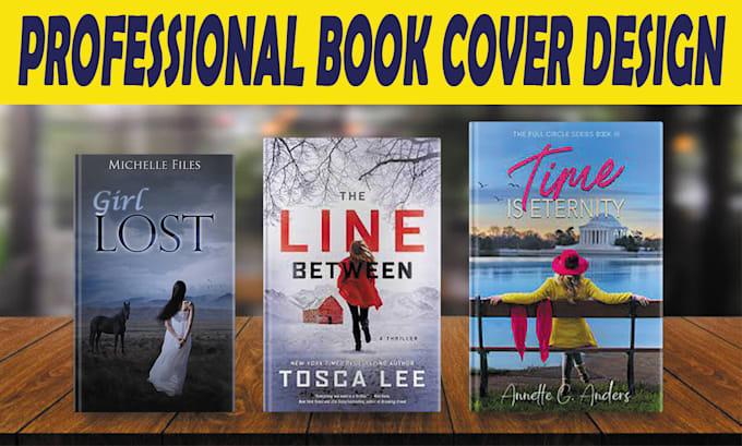 design  children story book cover, fantasy book cover and romance book cover