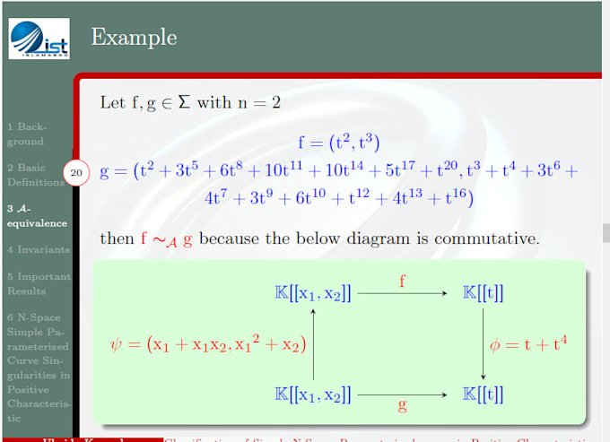 create your document in latex