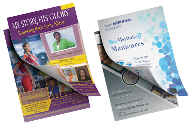 create flyers for any events