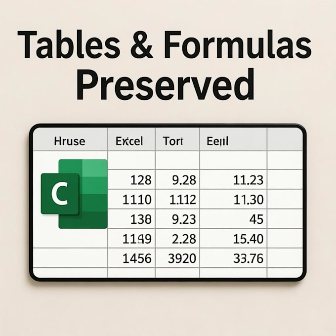 convert PDF to word excel and PPT with accurate formatting
