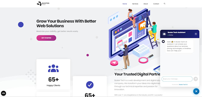 build your ai saas website in 24h
