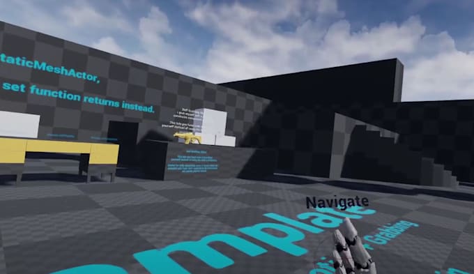 create an unreal engine VR experience for any project