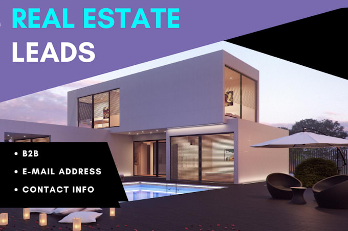 find real estate leads email business database for any industry