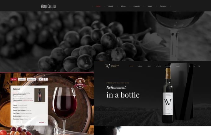 Online shop wine store