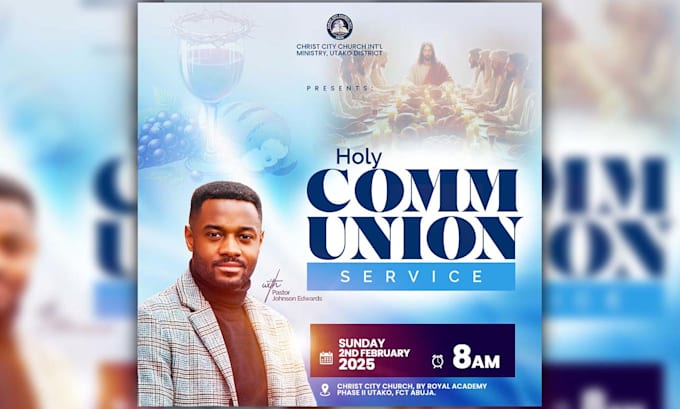 design a unique and exceptional church flyer