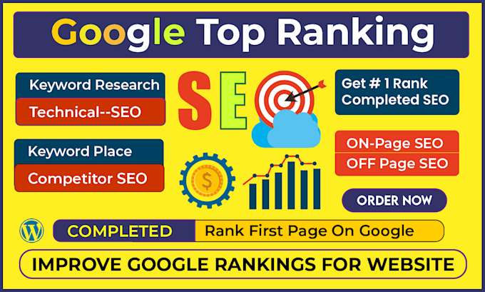 google top rank your website by white hat monthly SEO service