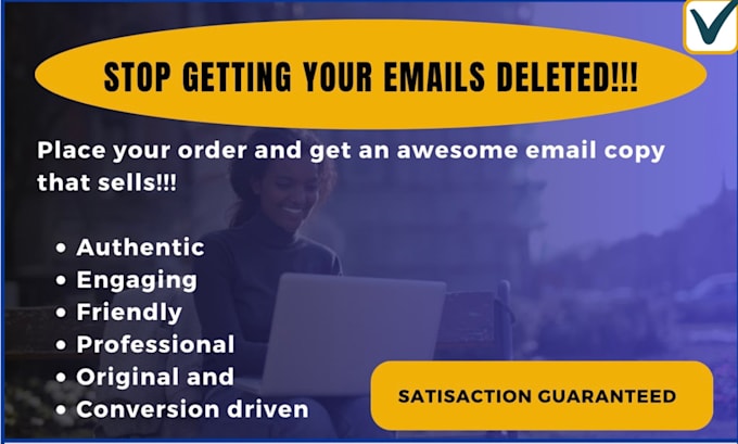 copywrite your sales emails and cold emails for your email marketing