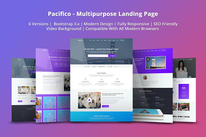 design wordpress landing page and ecommerce website