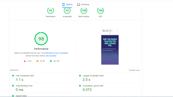 fix inp cls lcp core web vitals and optimize speed to 90