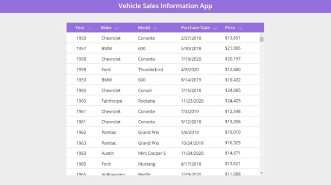 do custom warehouse app development in powerapps
