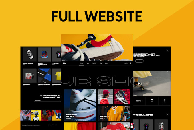 create your modern website using elemntor pro
