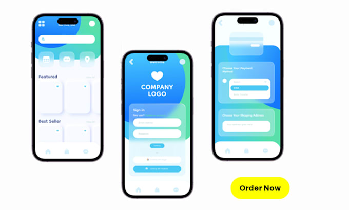Do stunning mobile app ui ux design by Uiexpertz | Fiverr