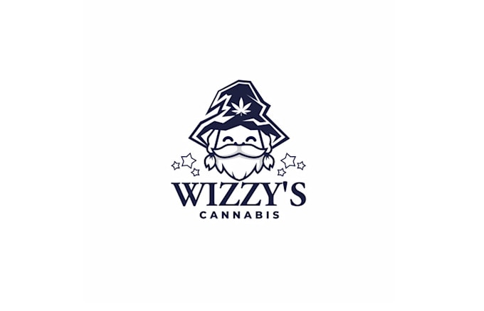 cannabis dispensary wizard theme logo