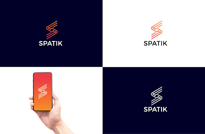 design a tech ai saas crypto software cyber security startup website logo