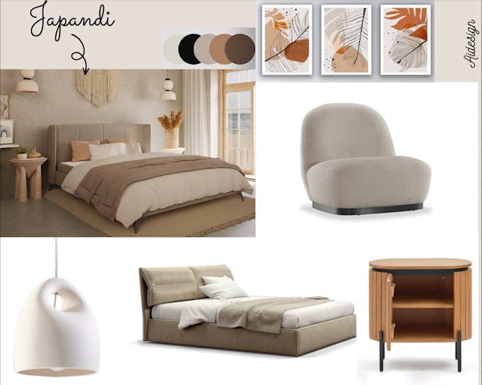 create interior design moodboards for your space