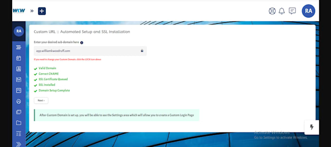 setup suitedash CRM, client portal, automation, whitelabelling, sales funnel