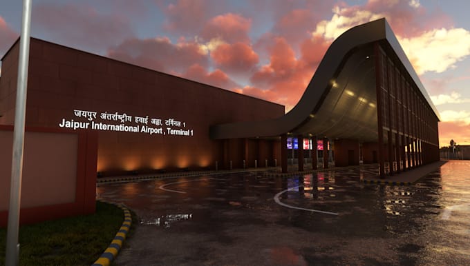 model buildings for microsoft flight simulator or xplane